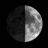 Moon age: 8 days, 11 hours, 59 minutes,66%